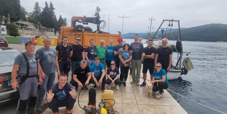 Društvo podvodnih aktivnosti “Rabac” obilježilo završetak projekta “Plavo srce Labina”
