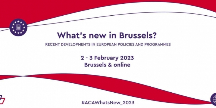 Otvorene prijave za sudjelovanje na seminaru “What’s new in Brussels? Recent developments in European policies and programmes - 2023.”