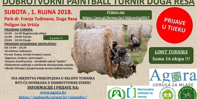 ODGODA - Dobrotvorni paintball turnir Duga Resa 2018.