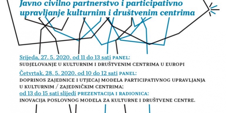 ZoomKonferencija: Participativno upravljanje društvenim centrima