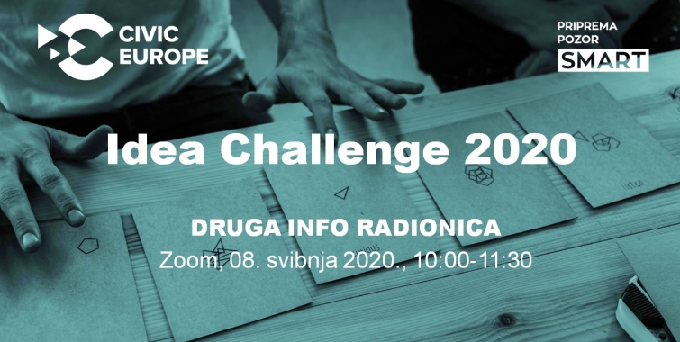 Poziv na info radionicu o programu „Civic Europe Idea Challenge”