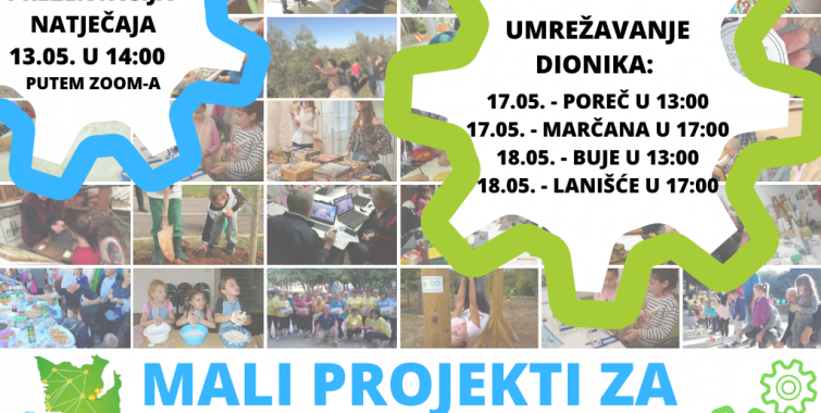 Poslušajte prezentaciju natječaja za Male projekte u zajednici i umrežite se!