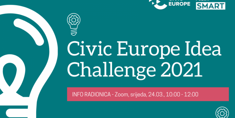 Poziv na info radionicu o „Civic Europe Idea Challenge 2021“
