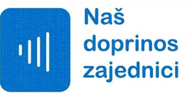 Raspisan natječaj za građanske akcije ”Naš doprinos zajednici”