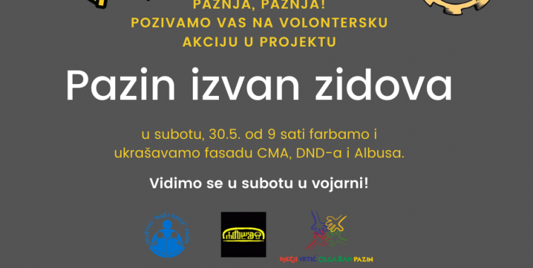 Pridružite se volonterskoj akciji u Pazinu