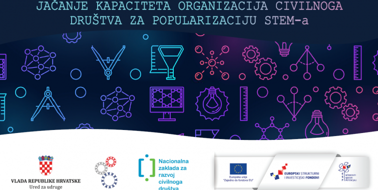 2. Odluka o financiranju u okviru ESF Poziva “Jačanje kapaciteta OCD-a za popularizaciju STEM-a”