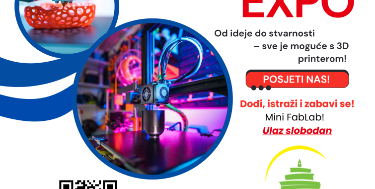Najava događaja 3D Print Expo: “Budućnost u vašim rukama – mini FabLab”