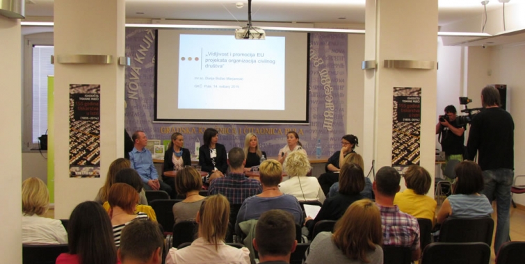 Održano predavanje za udruge na temu „Vidljivost i promocija EU projekata OCDa“