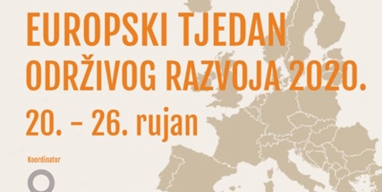 Europski tjedan održivog razvoja 2020. održat će se od 20. do 26. rujna