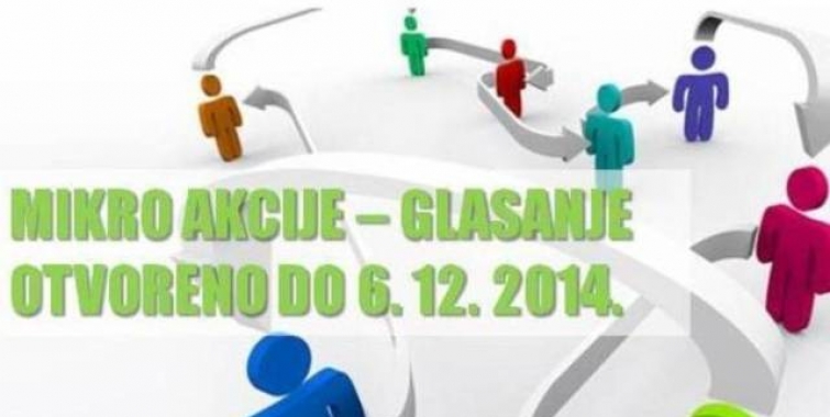 Glasanje za mikro akcije - zatvoreno 6. prosinca 2014.
