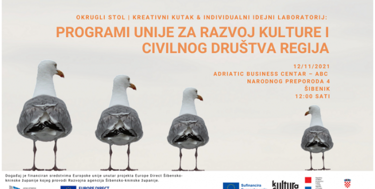 Okrugli stol: Programi Unije za razvoj kulture i civilnog društva regija