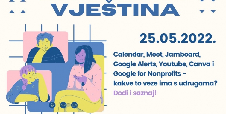 “Radionica digitalnih vještina” za udruge i neprofitne organizacije