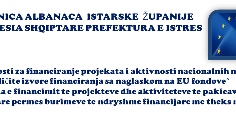 Okrugli stol: Mogućnosti financiranje projekata i aktivnosti nacionalnih manjina