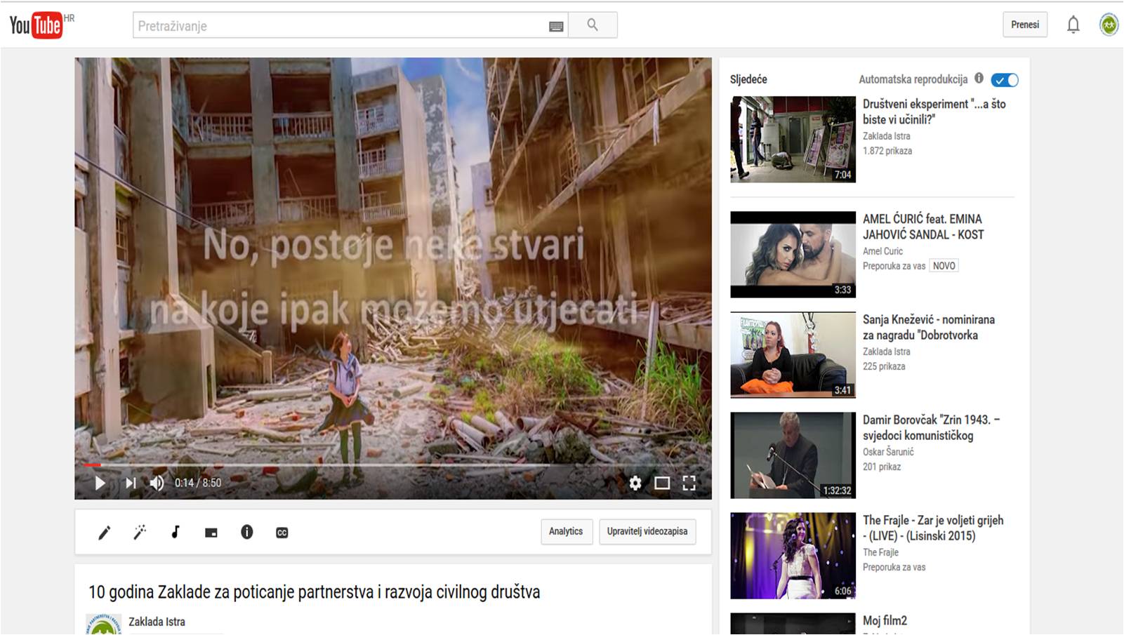 Video o 10 godina rada Zaklade